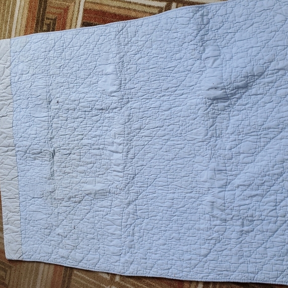 Quilted truck baby blanket - Picture 5 of 6